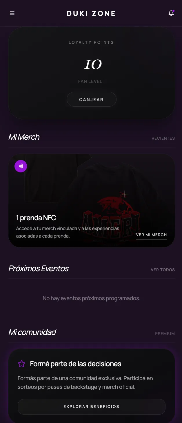 App del fan
